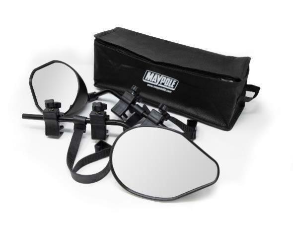 Maypole Twin Pro View Towing Mirrors (Flat)