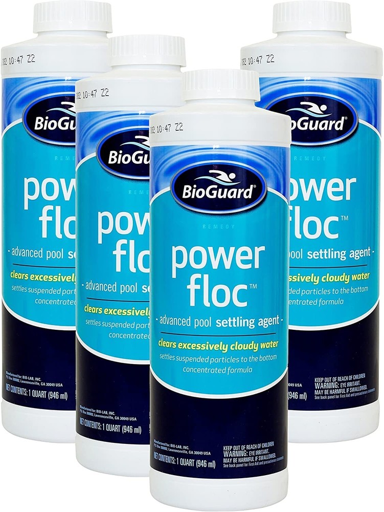 BioGuard PowerFloc - 1 qt (4 Pack)