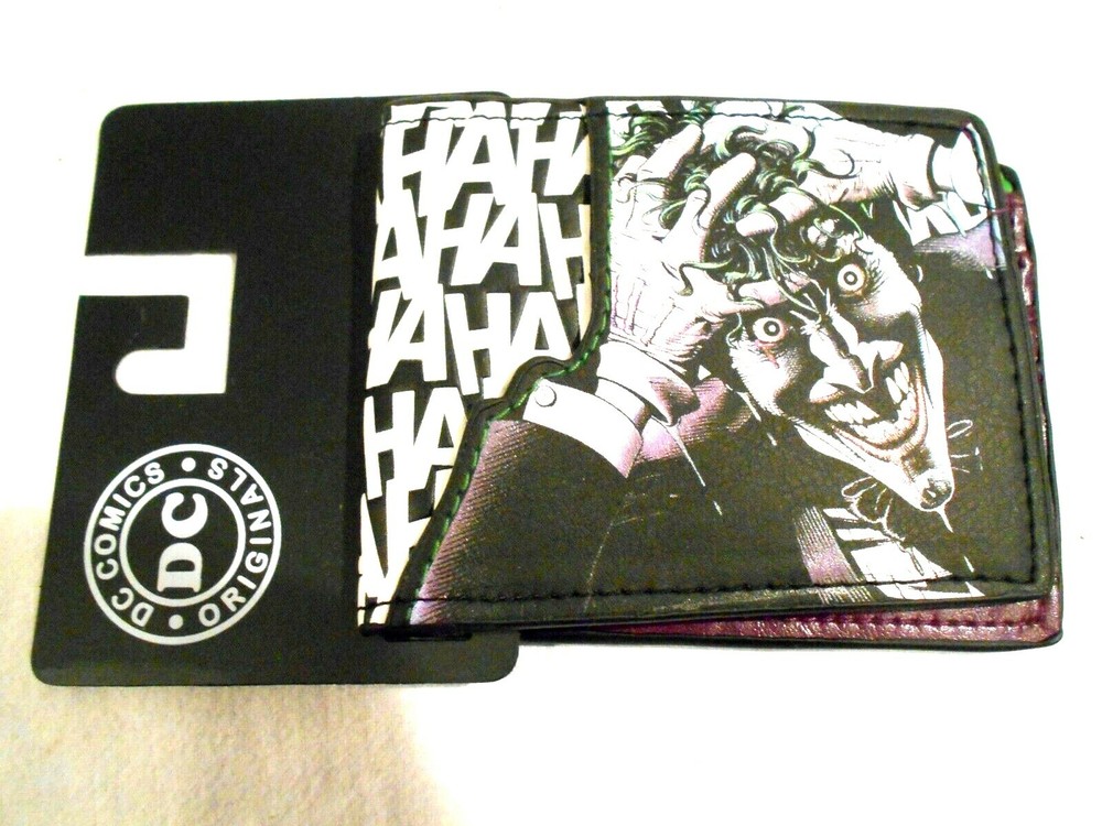 DC Comics Joker HAHAHA Bill Fold NOS