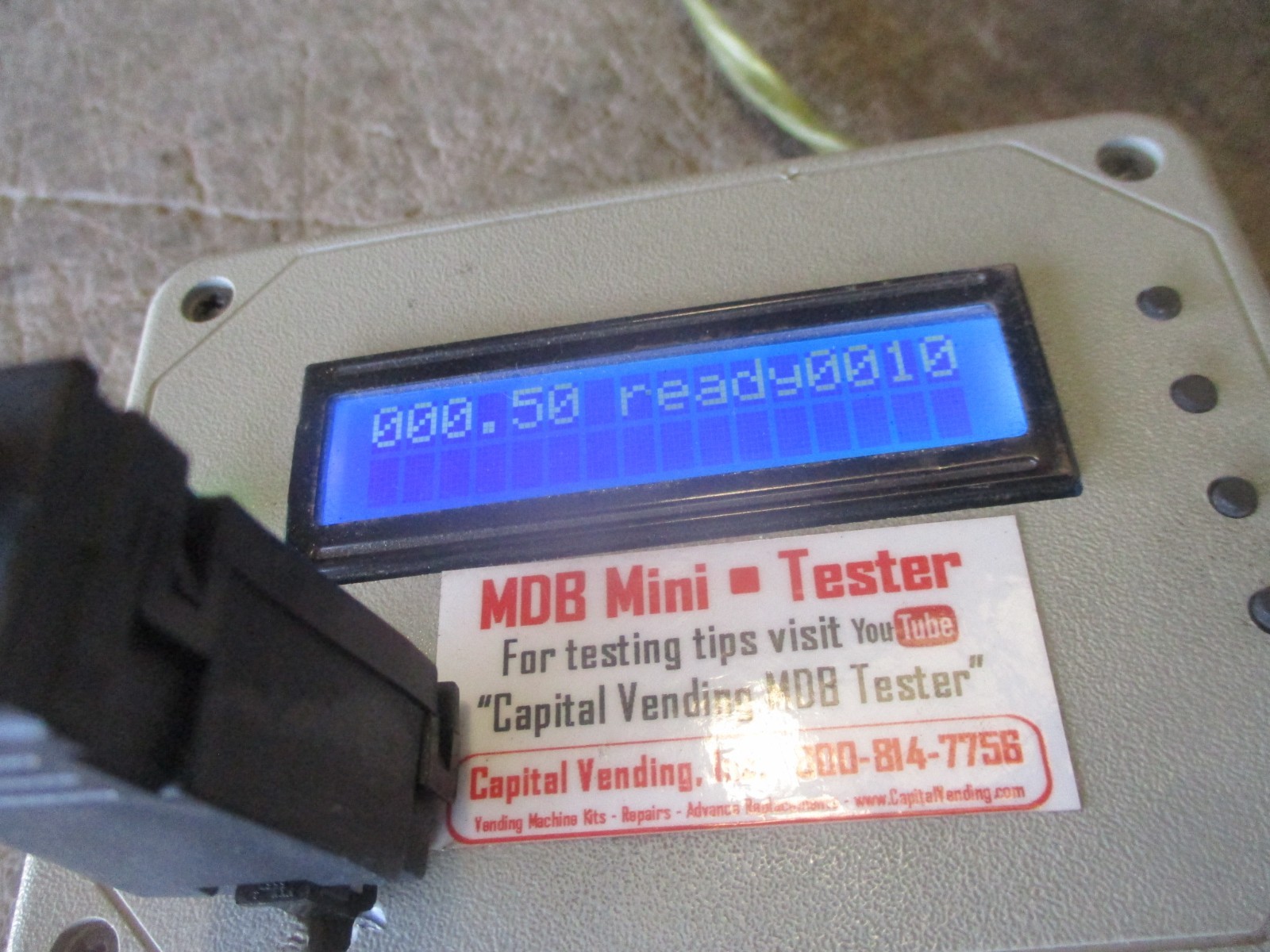 2 Used MARS Series 4000 Coin Changer VN4510 Tested Working, 1 Damaged