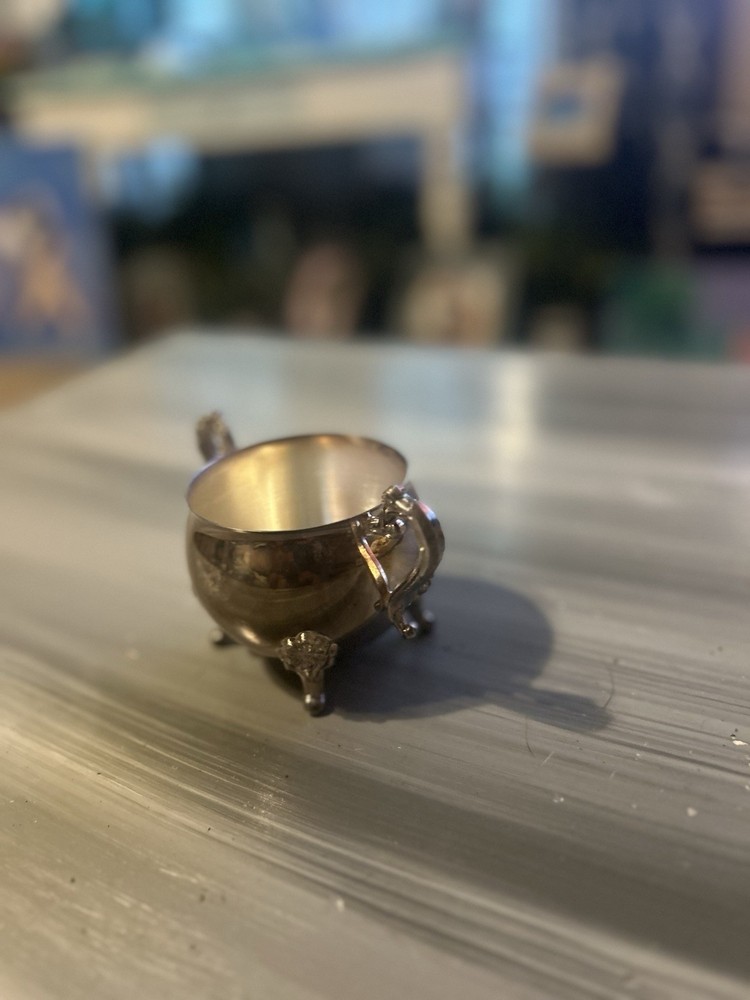 Leonard, Silver Plated,footed Sugar Bowl