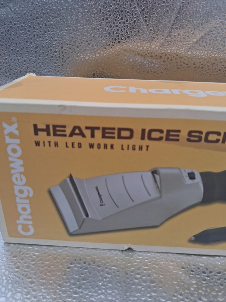 ChargeWorx Electric Heated Ice Scraper