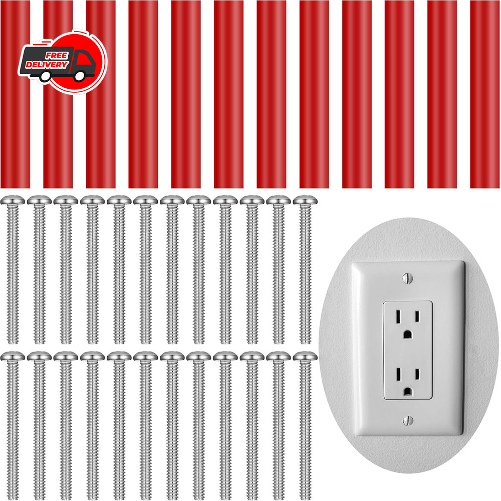 24 Pcs Outlet Spacers Electrical Outlet Box Extender Kit Includes 12 Switch and