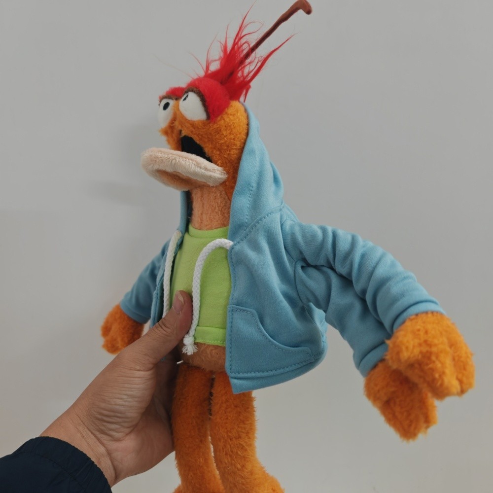 RARE The Muppets Pepe The King Prawn Soft Toy Plush 14 Inches plush toy doll