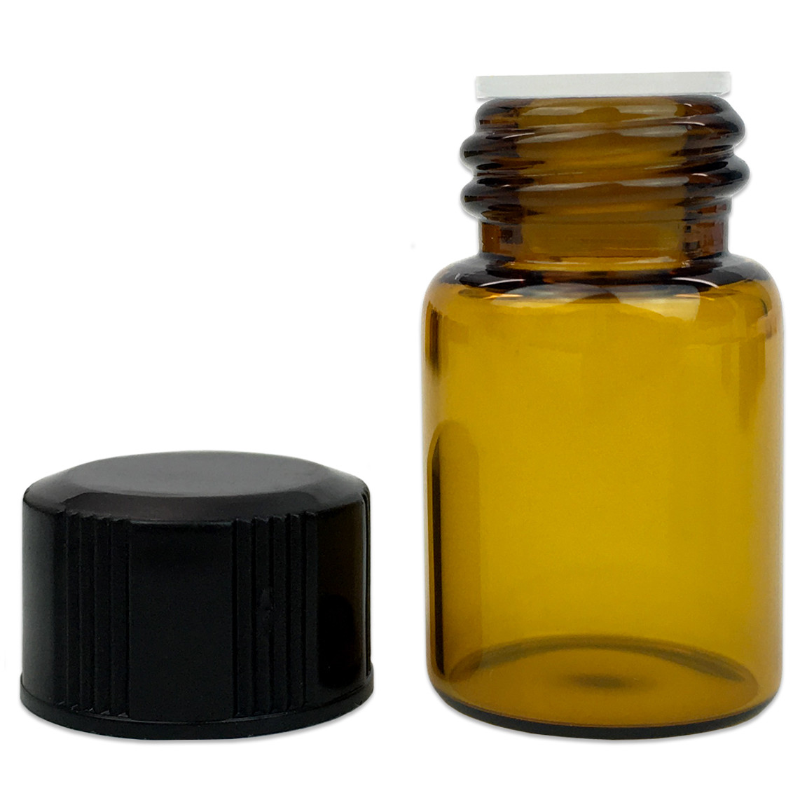 USA 60 Bottles 2ML Essential Oil Perfume Sample Glass Bottle with Reducers