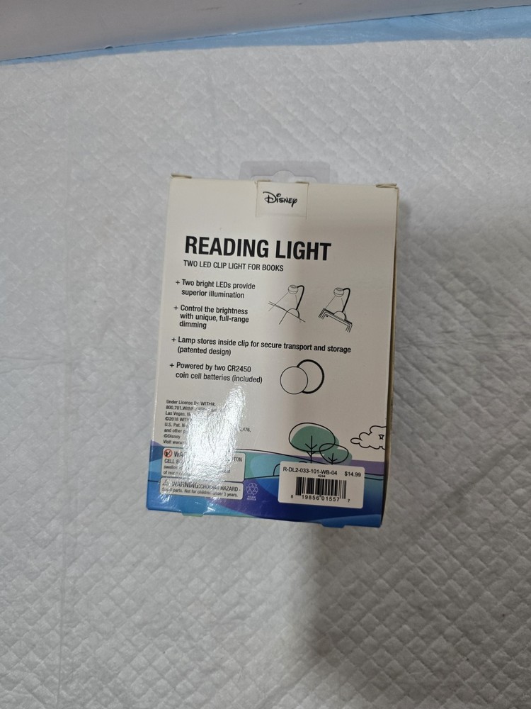 WITHit Disney Clip On Book Light– Mickey Mouse