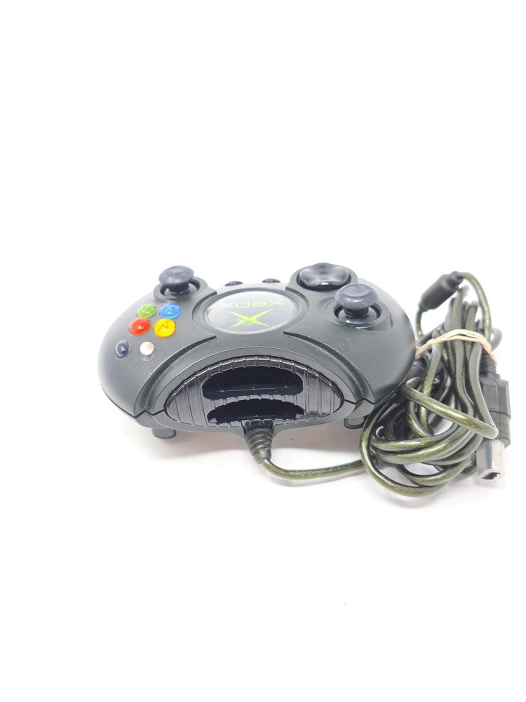 Original Xbox OEM Duke Controller With Breakaway Cable Black Large Tested