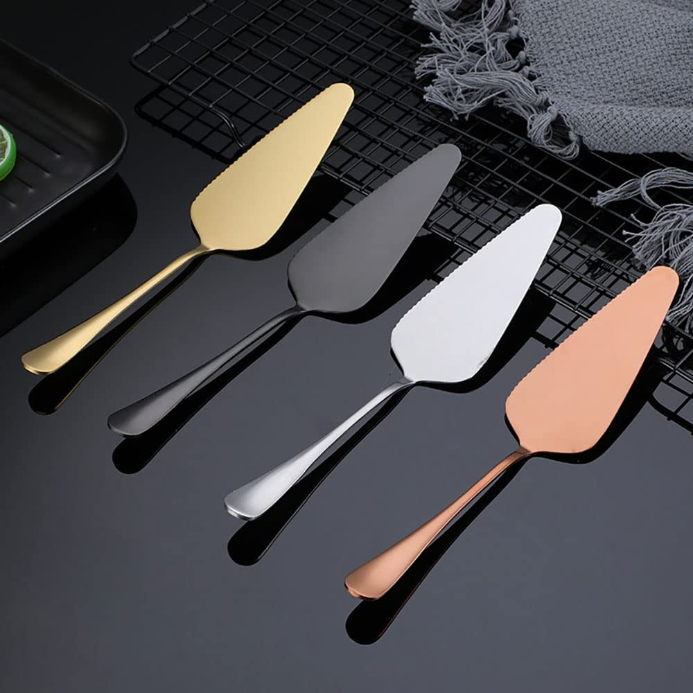 MBB 5X Cake Server Pie Holder Transfer Triangular Spade Spatula Serrated Edge -