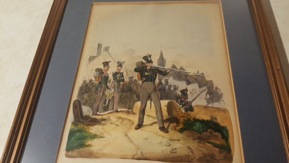 Two German War Lithographs