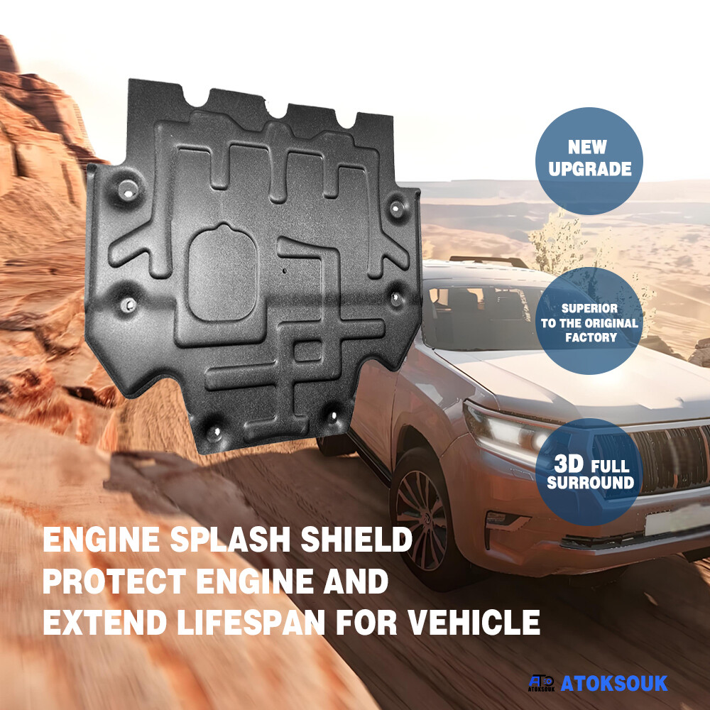 Thick Engine Splash Shield For Audi A6 Gearbox 2012-2018 Front Engine Guard Hard