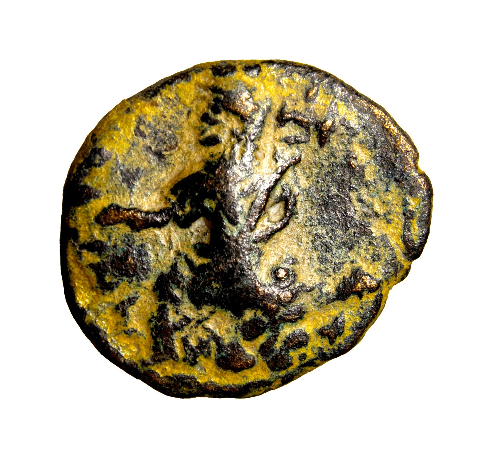 Caracalla. Æ (9.76 g), AD 198. Ancient Roman Coin Judaea Petra Arabia Decapolis