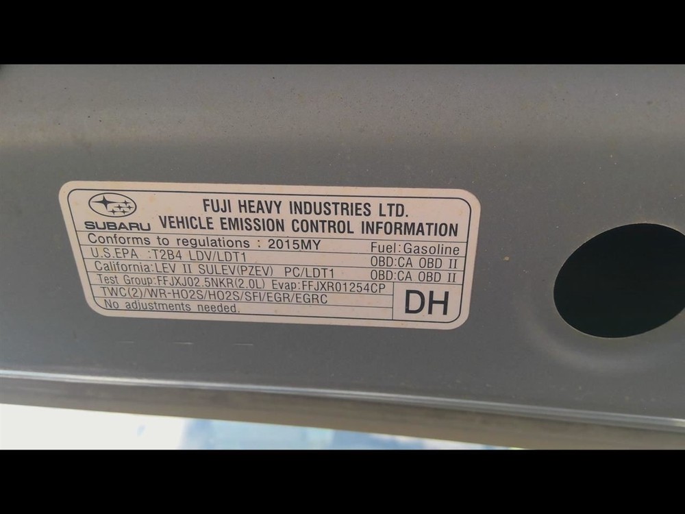 2013 2014 2015 SUBARU XV CROSST Jack
