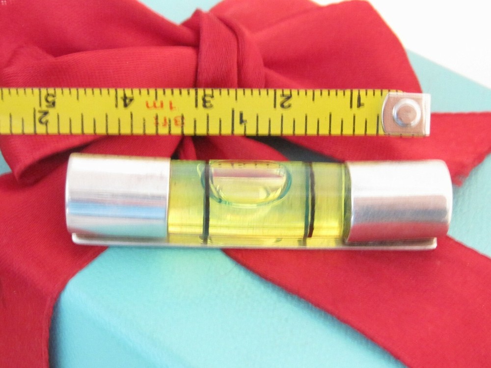 New Tiffany & Co Silver Level Construction Tool Very Unique