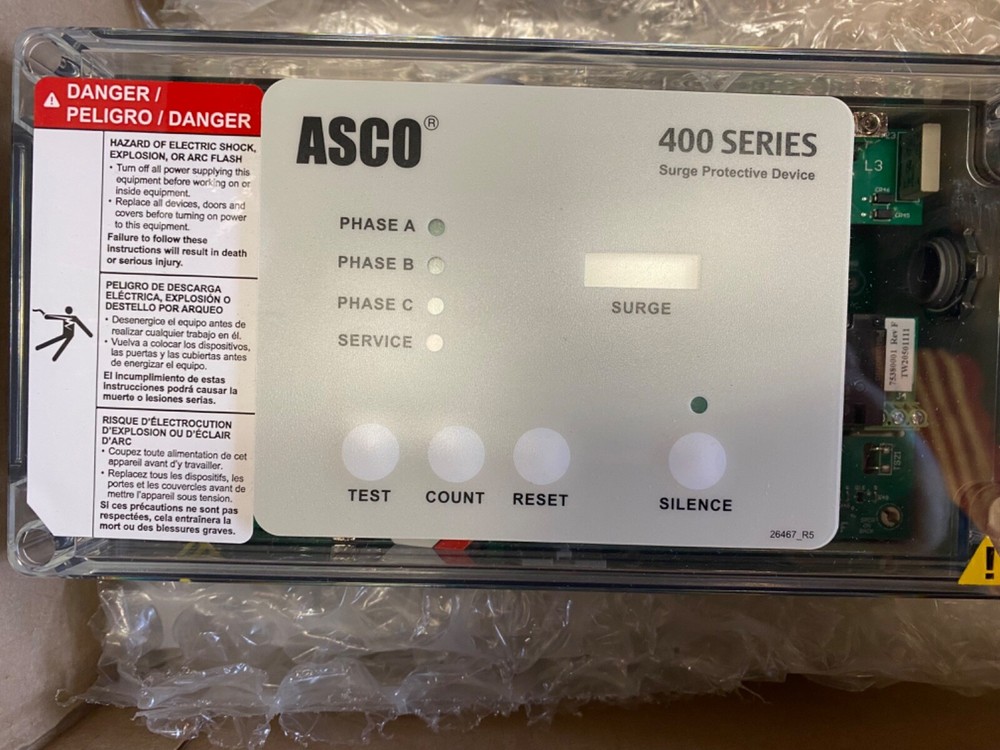 ASCO 400 Series Surge Protector