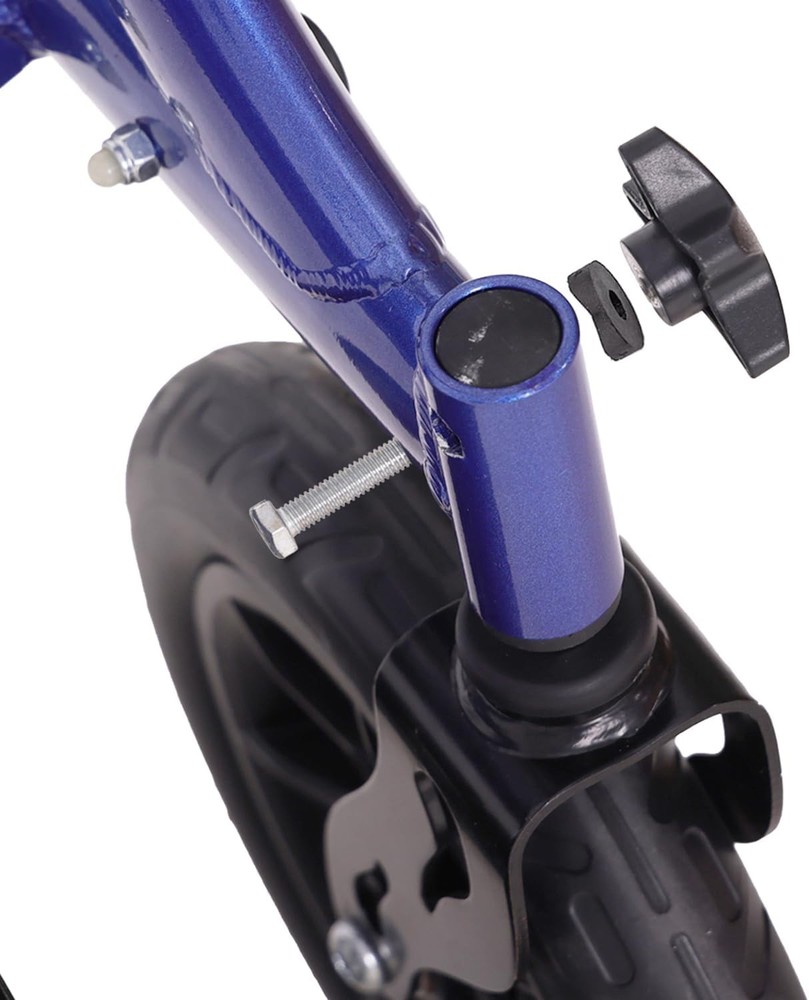 Rollator Walker Replacement Knobs 2 Sets – Universal Adjustable Parts Black