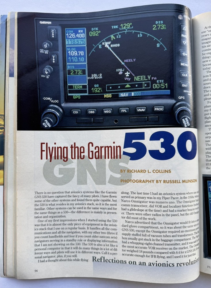 Flying Magazine August 2001