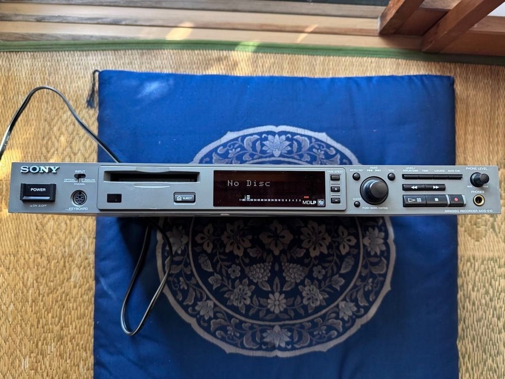 SONY MDS-E10 Professional MD Recorder Player Rack Mount Maintained