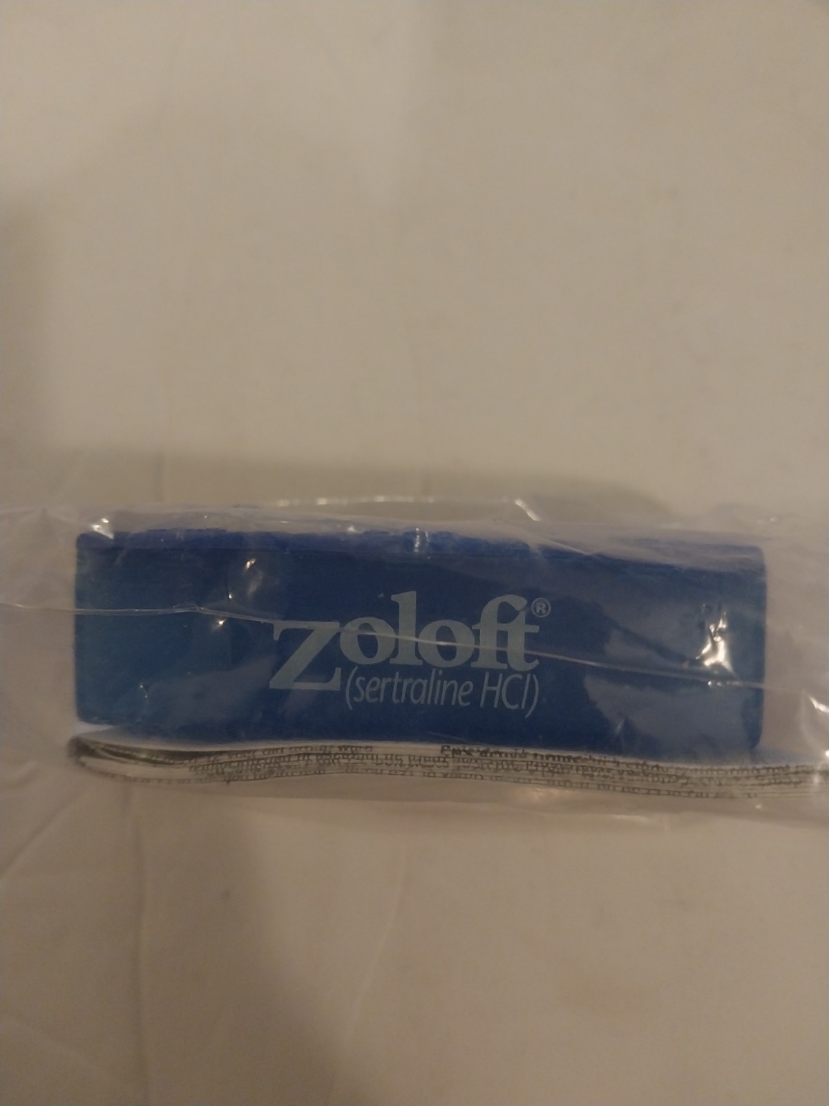 Zoloft drug rep, pharmacy promotional pill caddy/organizer (7 day) lot of 2