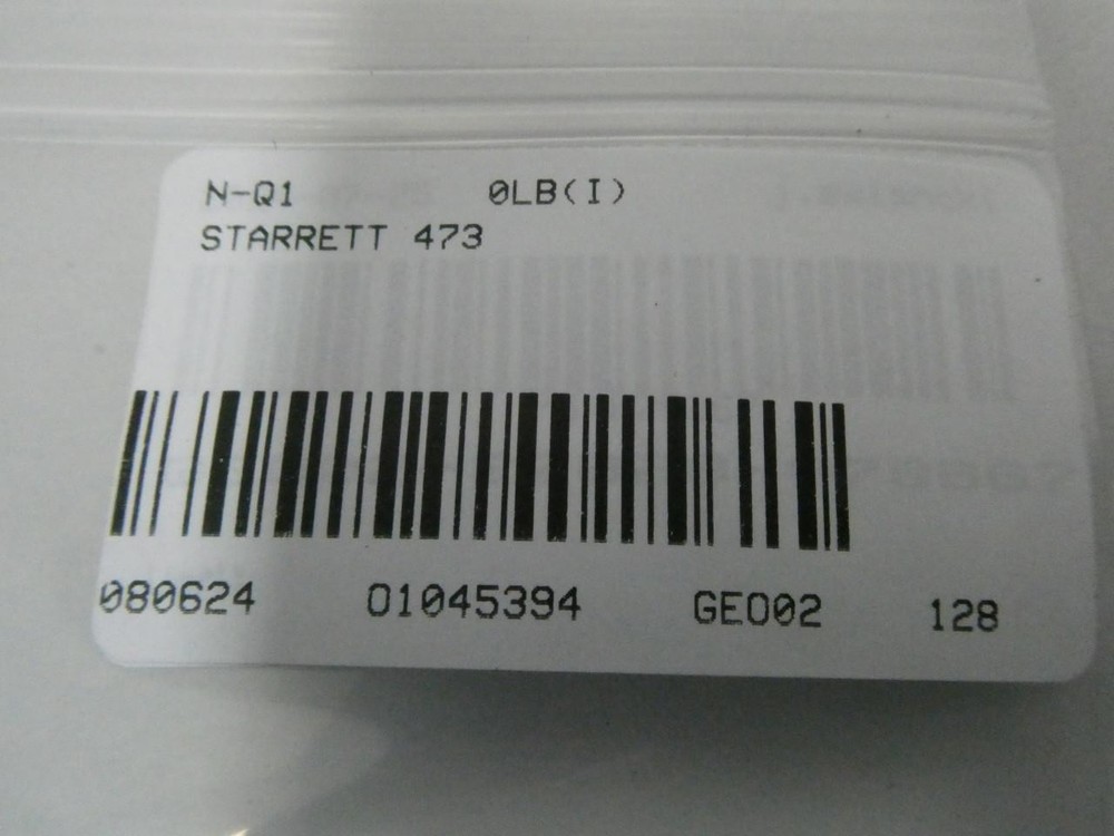 Starrett 473 Screw Pitch Gage