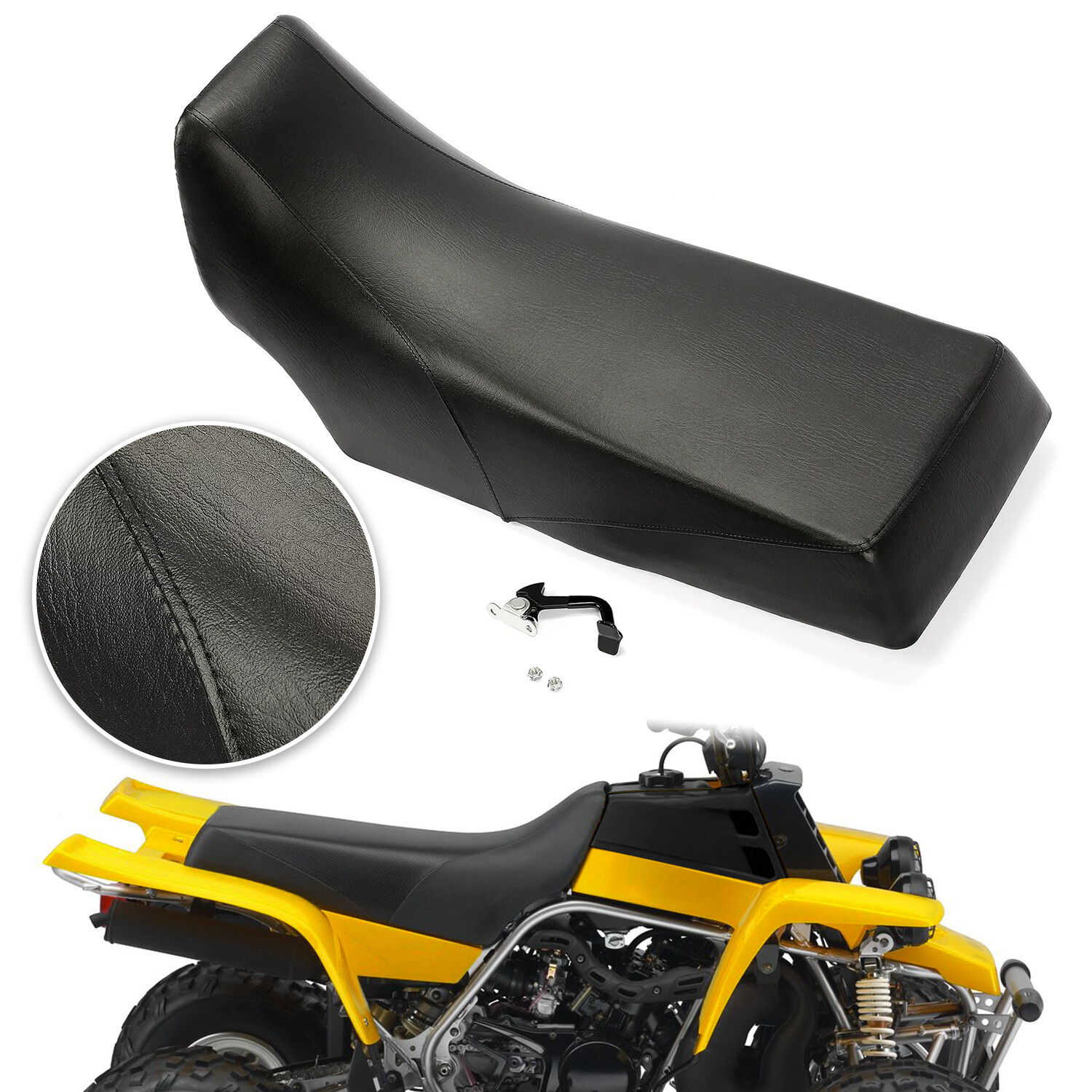 New! Complete Seat For 1987-2001 88 89 2003-2006 Yamaha Banshee 350 YFZ350 Black