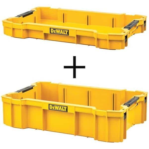 DEWALT TOUGHSYSTEM 2.0 Deep Tool Tray Storage (2 Pack)