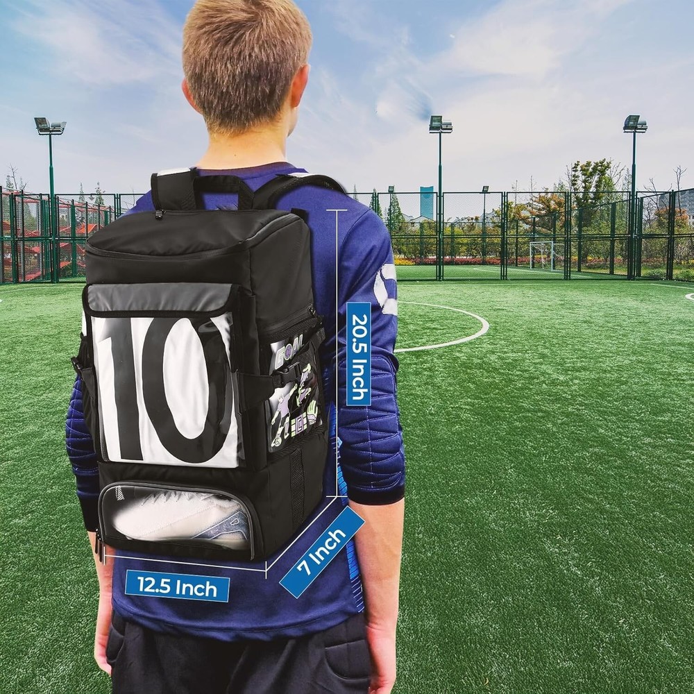Youth Soccer Backpack - POIXM Soccer