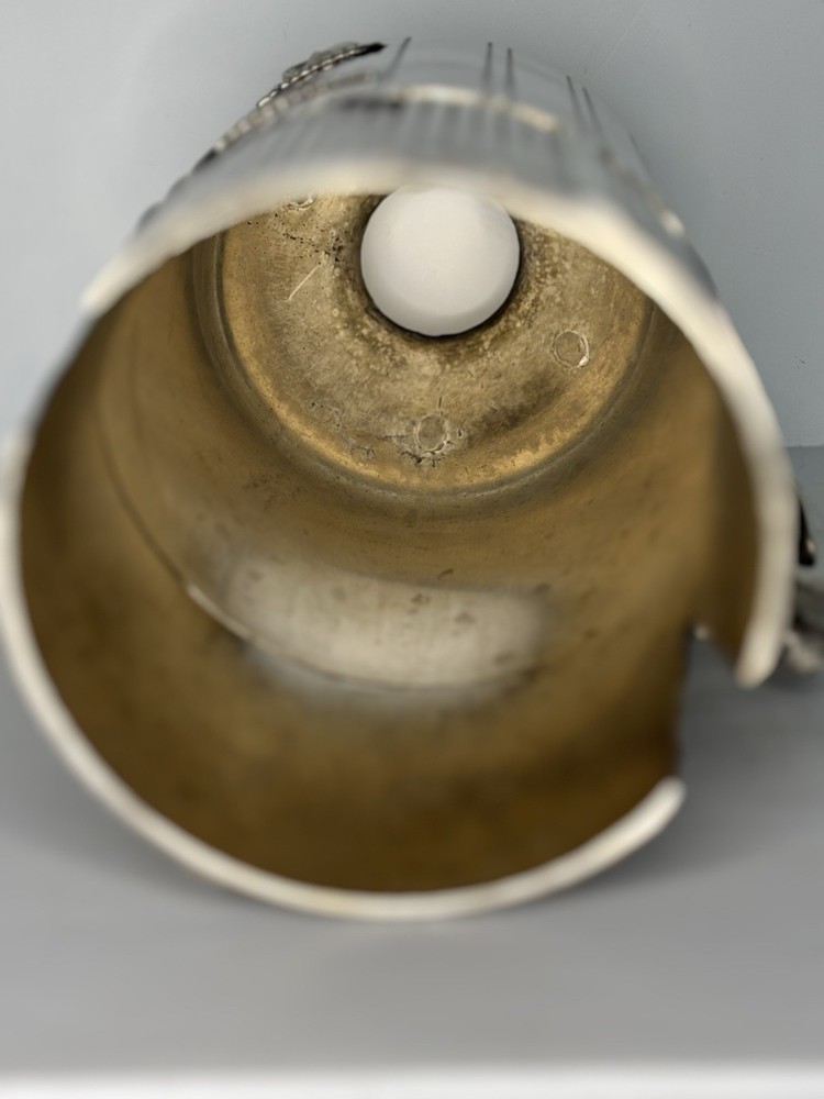 Vintage Rare Godinger Tuxedo Butler Wine Caddy Holder Silverplate