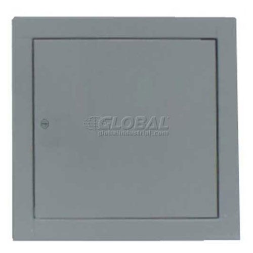 Multi Purpose Metal Access Panel Cam Lock 10"Wx10"H Gray