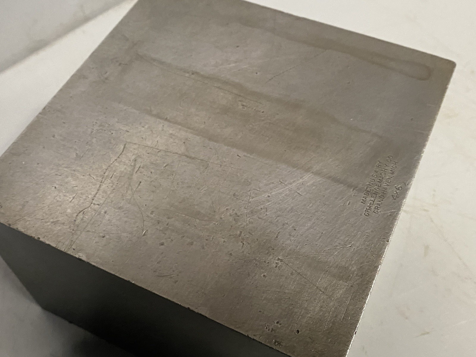 Challenge Machine 4” X 6” CAST IRON BOX PARALLEL RISER BLOCK MACHINIST TOOLING