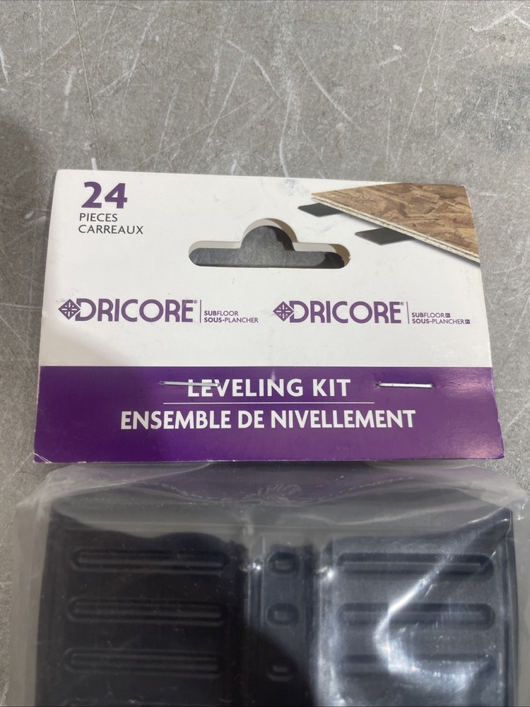 Dricore Leveling Kit, 24 Pieces Each, New