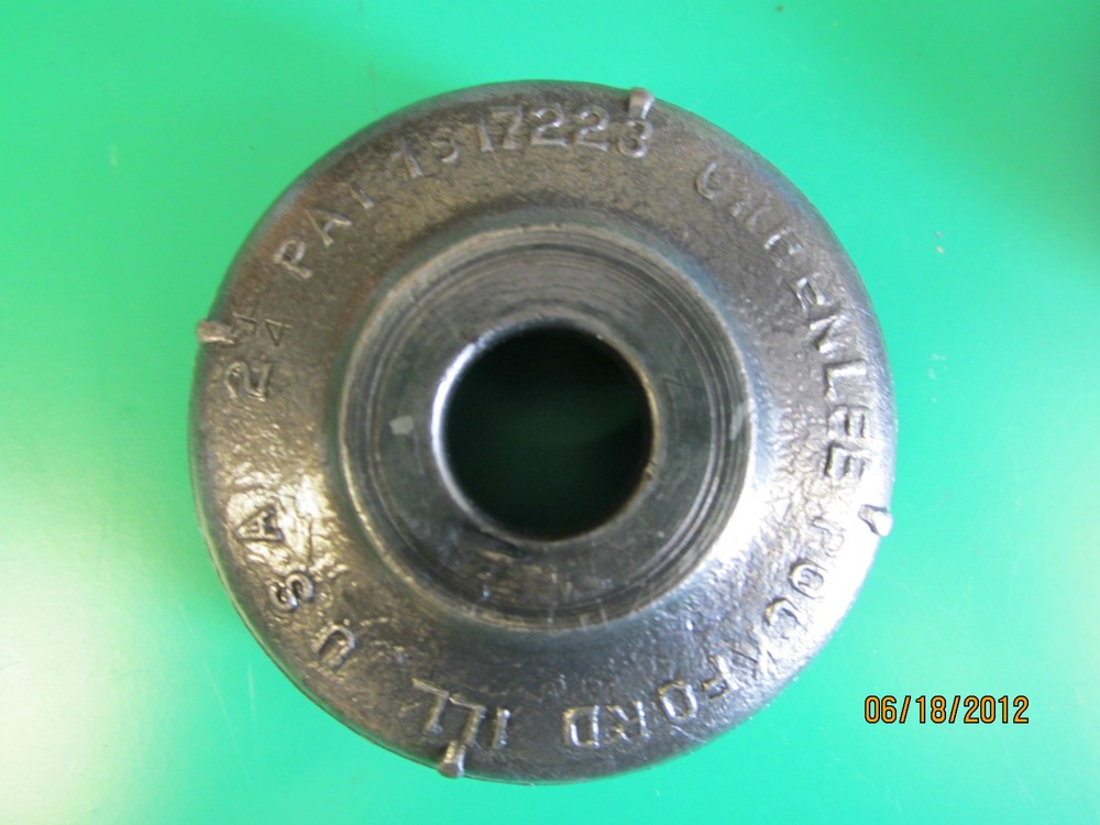 GREENLEE KNOCKOUT PUNCH 2 1/4", MINT CONDITION, FAST SHIPPING