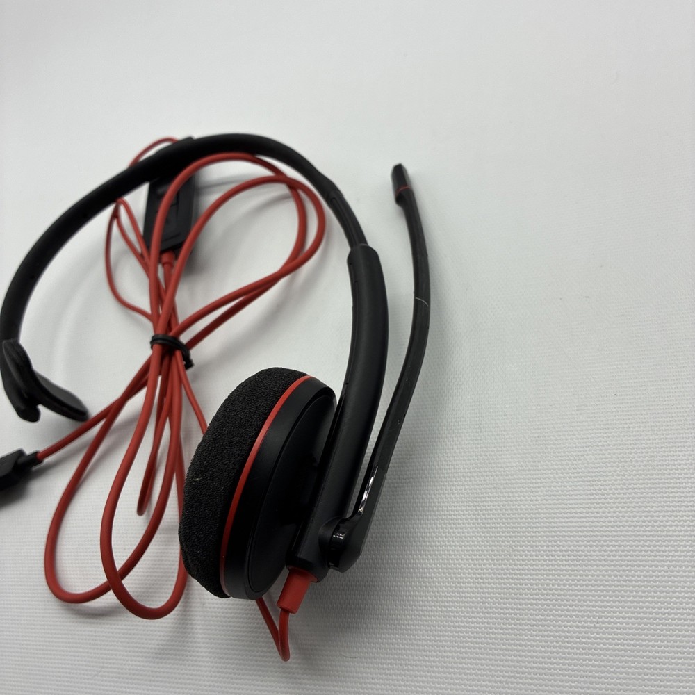 Plantronics Blackwire 3210 USB Over The Ear Headset Single