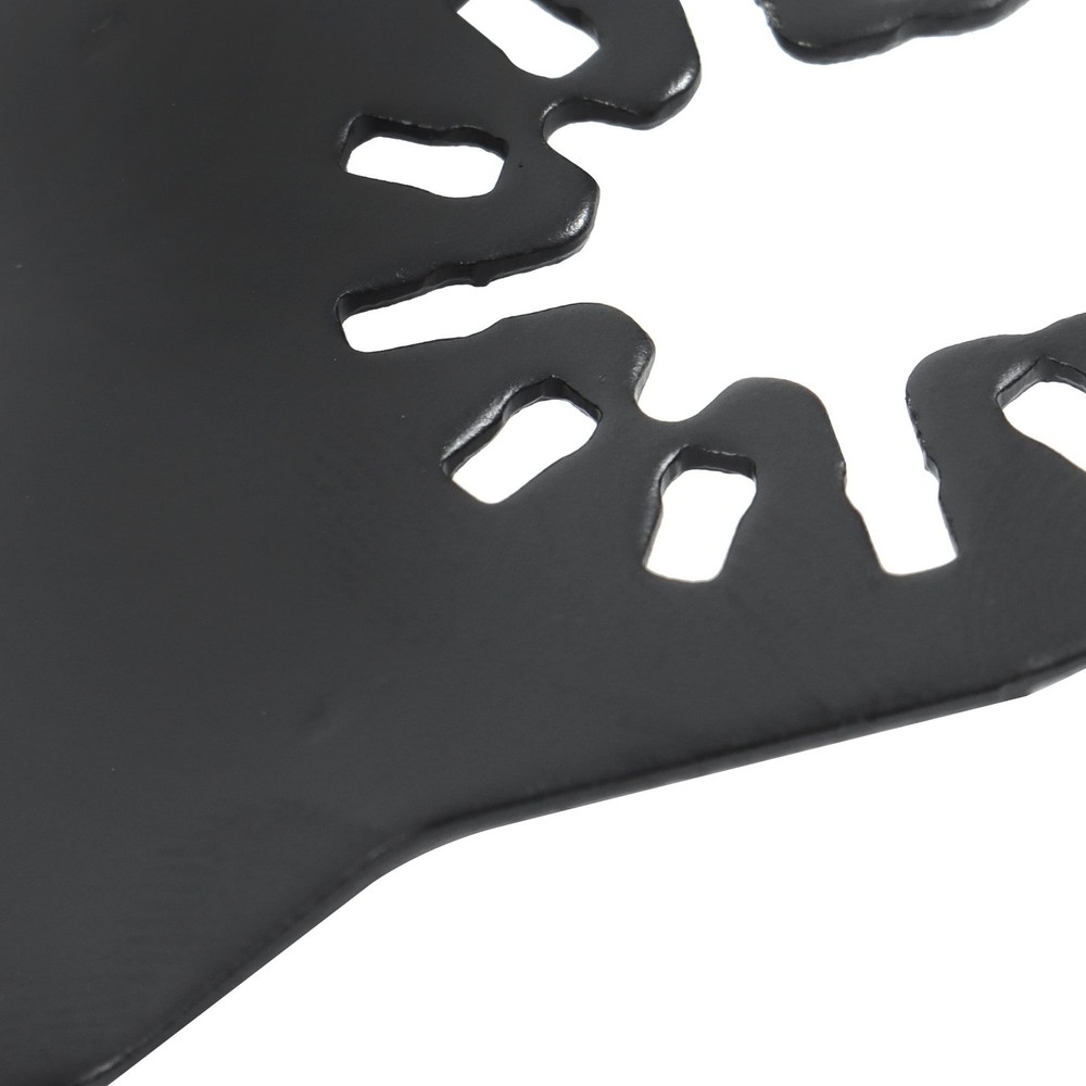 Black 55PCS 6 Types Universal Titanium Oscillating Saw Blades Multitool Blade