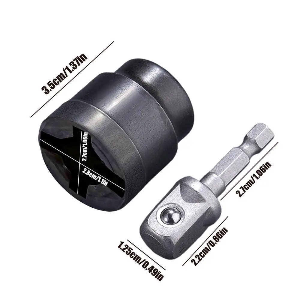 Car Jack Adapter Socket Converter for Scissor Jack Heavy Duty Tool*