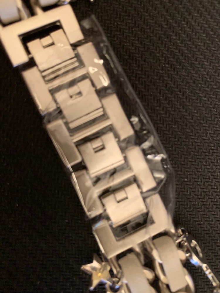 Charm Band Silver&White Bling for Watch(Strap)
