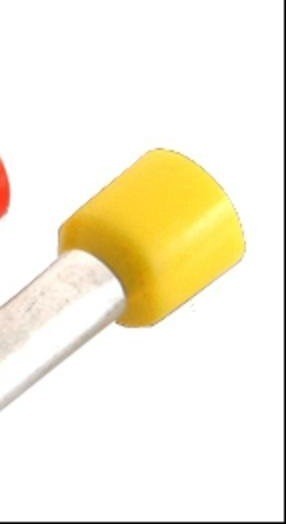 Eclipse 701-023 Wire Ferrule, Yellow
