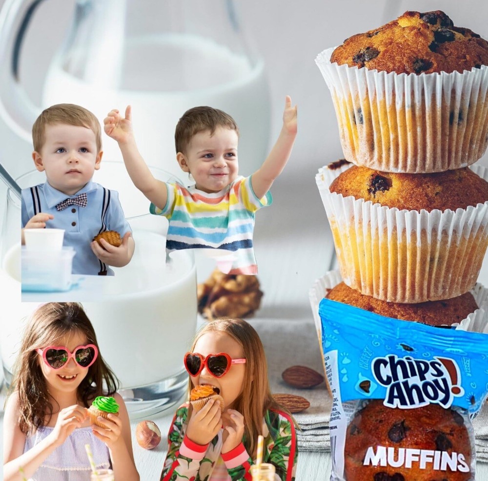 Chips Ahoy MUFFINS (12 Counts)