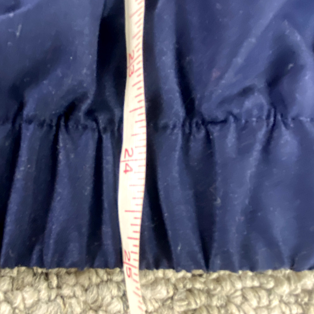 Grand Slam Jacket Mens Medium Blue Zip-Off Arms V-Neck Pockets Lining Pullover