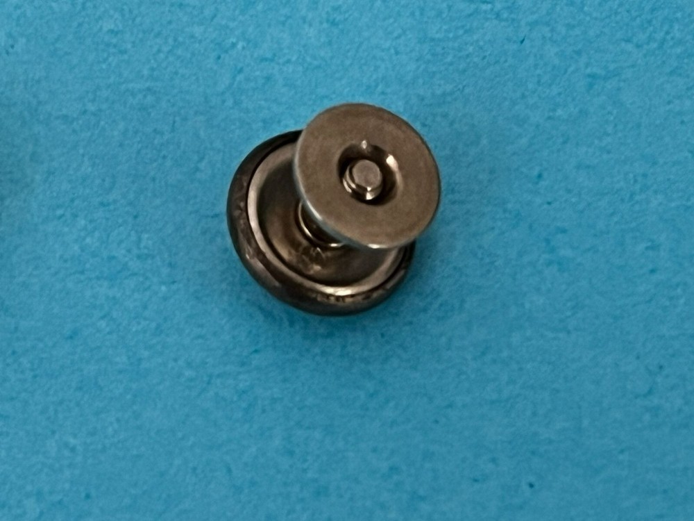 WWII WW2 US Navy Naval Hat Buttons Pair