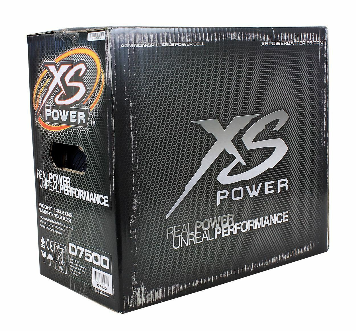 XS Power D7500 6000 Amp 12 Volt Power Cell Car Audio Sealed AGM Battery