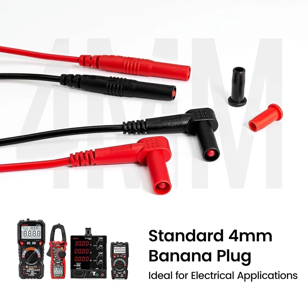 23PCS Multimeter Leads Kit with Replaceable Precision Probes Set and Alligat...
