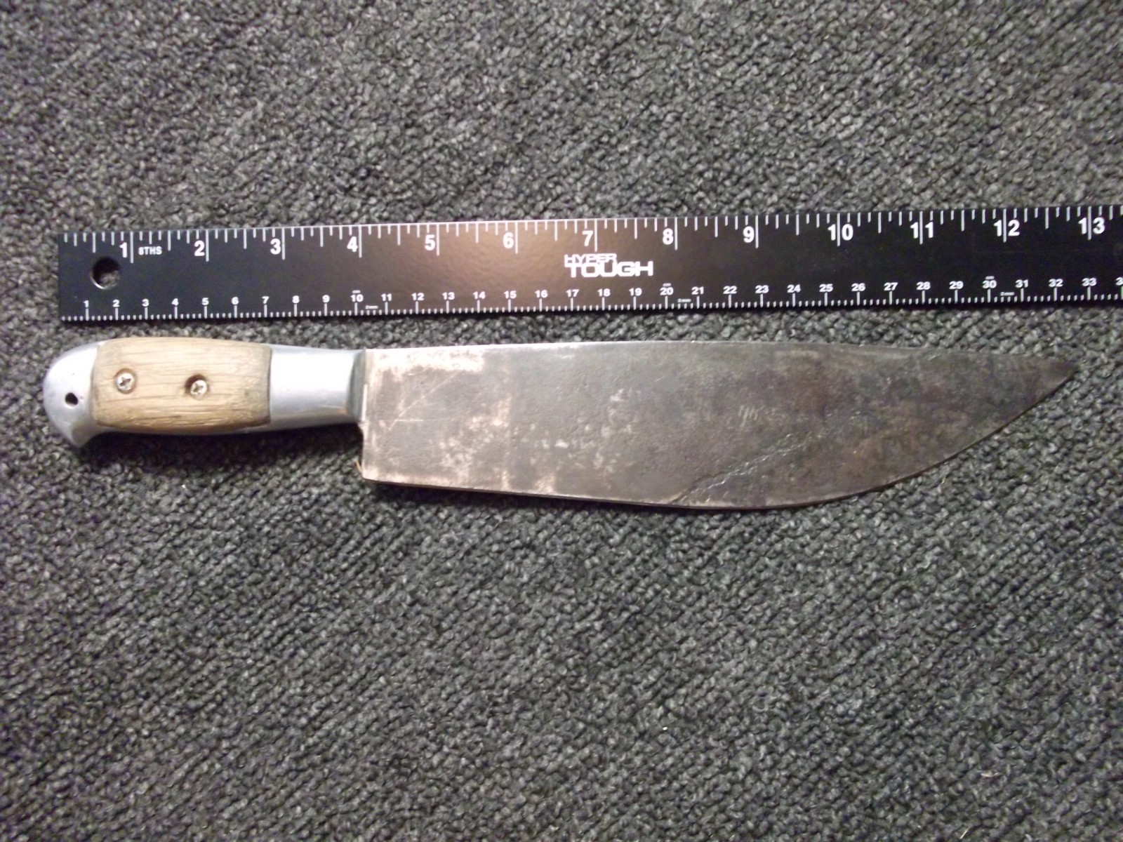 Vintage Mexican Bowie Knife Sayula Manuel Trujillo Forged Blade 13” Cuchillo