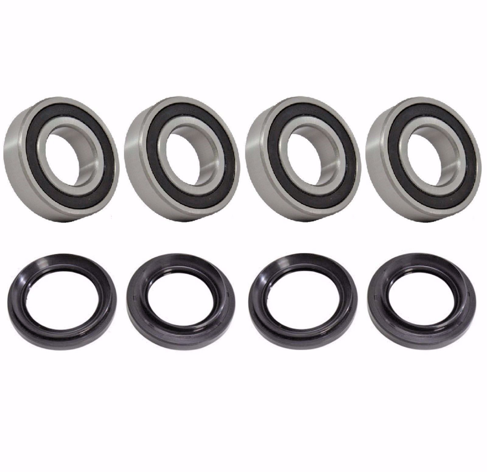 Both Rear Wheel Bearing Seal Kits for 05-13 Yamaha Rhino 450 660 700 All Models