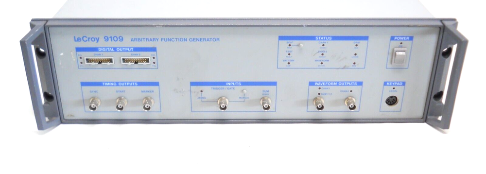 LECROY 9109 ARBITRARY FUNCTION GENERATOR *READ DESC*