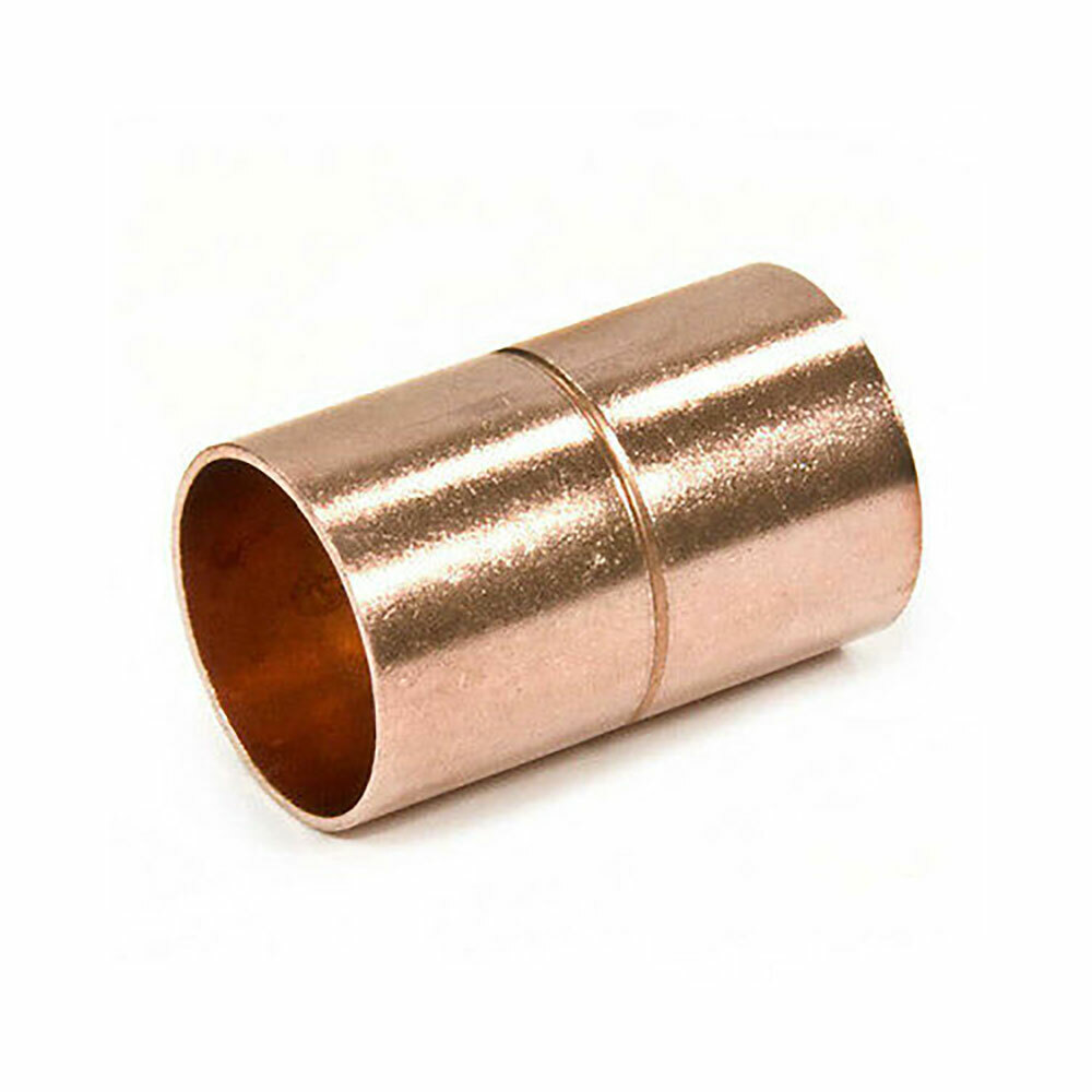 Thrifco 5436083 2 inch Copper Coupling W/Stop