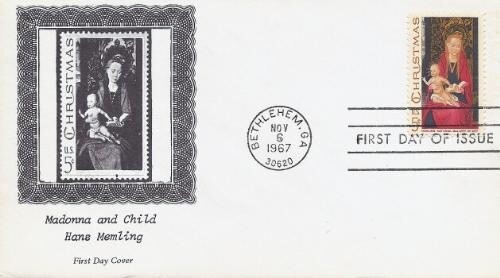 1336 5c CHRISTMAS 1967 - Unknown #51