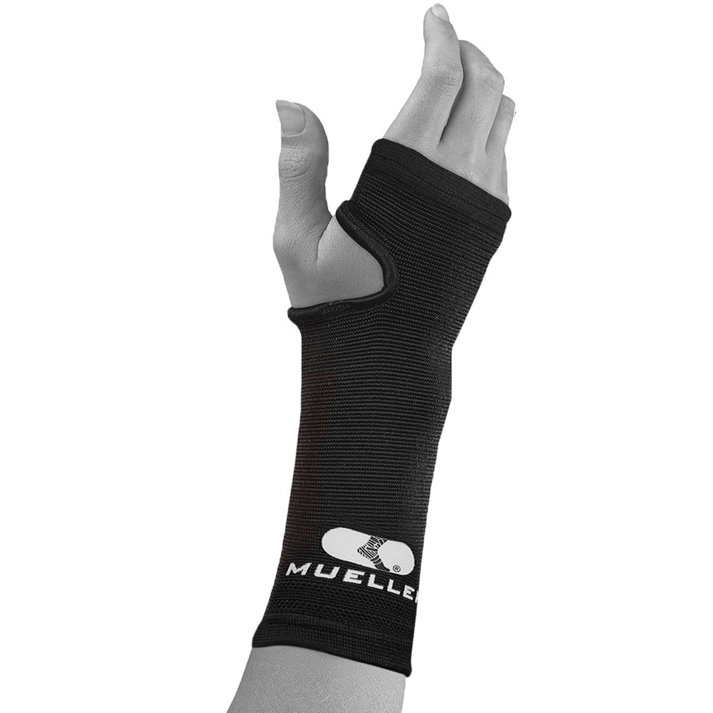Mueller Elastic Wrist Support Brace - Regular - Black