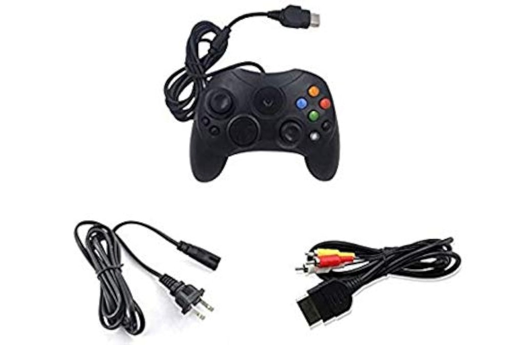 Original Xbox Controller AC Adapter AV Cable Bundle For Xbox Original 2Z