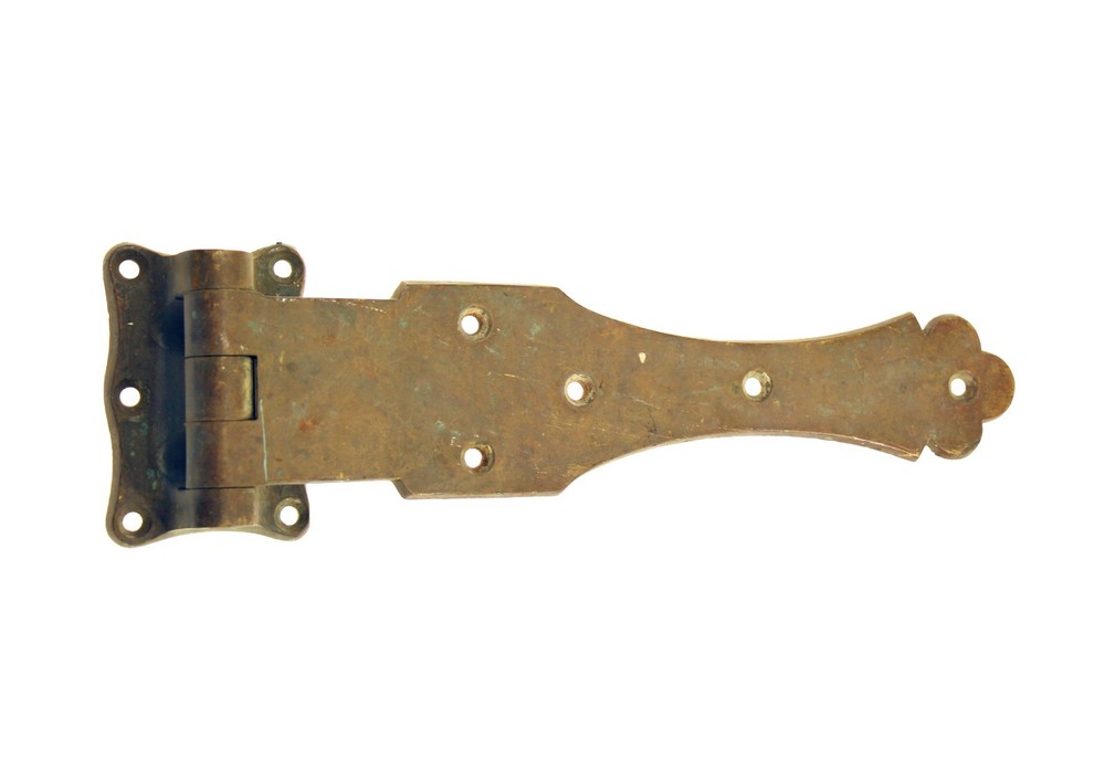 Antique 17 in. Bronze Ice Box Hinge