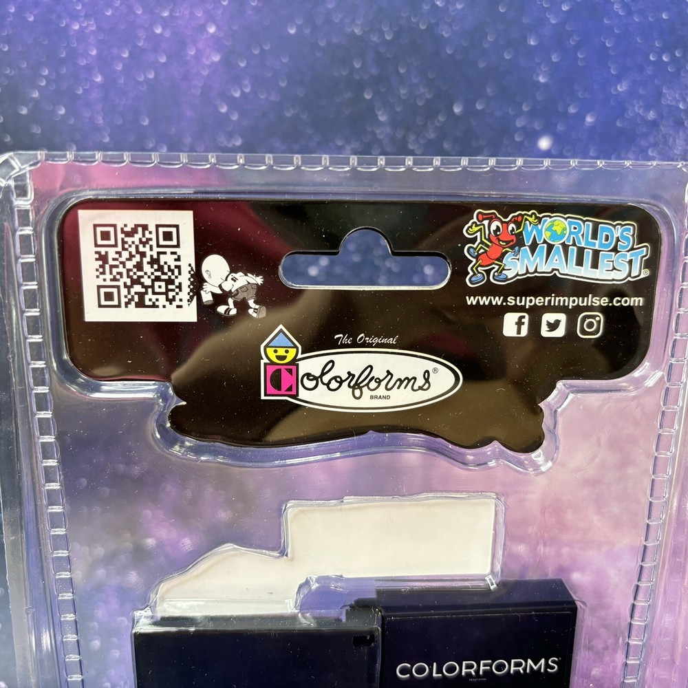 World's Smallest COLORFORMS- Book By Super Impulse- Actually Works!!